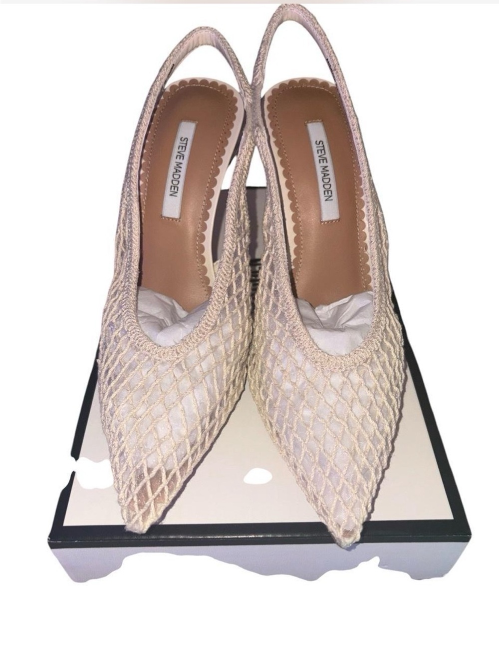 Steve Madden Slingback Pointed-Toe Heels